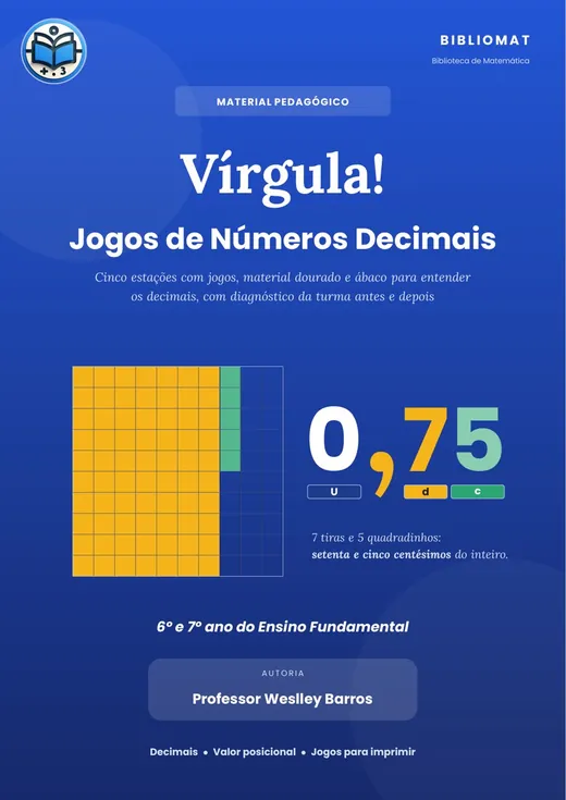 Vírgula! · Jogos de Números Decimais